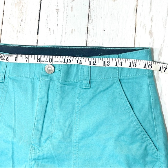 Gloria Vanderbilt Aqua Blue Capri Pants - Size 6 - Picture 6 of 6